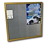 20 x 40 x 1 Electrostatic AC炉エアフィルタゴールド94 % Arrestance。生涯保証。Never新しいフィルタを購入