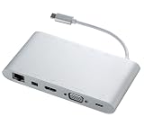 エレコム ドッキングステーション usb-c ハブ パワーデリバリー対応 DST-C01SV