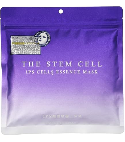 Amazon.co.jp: THE STEM CELL WHITE フェイスマスク 30枚入 ×5セット