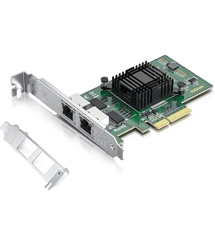 Amazon | Intel I350-T2 Dual Port Gigabit Ethernet Server
