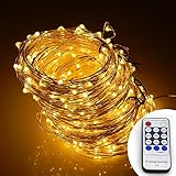 ER CHEN(TM) 165ft Led String Lights,500 Led Starry Lights on 50M Silver Coating Copper Wire String L