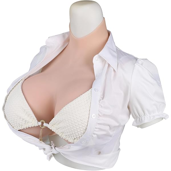 Amazon.co.jp: HUWAHUWA社製 シリコンバスト ハイネック式 シリコン