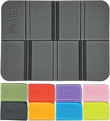 GoodKuru サウナマット 色選べる 折りたたみ お尻マット 1個 軽量 コンパクト 防水 サウナグッズ (ブラック)