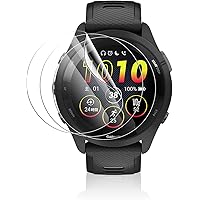 Maxku GARMIN(ガーミン)Forerunner 265 保護フィルム GARMIN Forerunner 265 Music液晶保護フィルム Forerunner 265フィルム 柔軟性PET 柔らかい 硬度4H 気泡ゼロ 指紋防止 飛散防