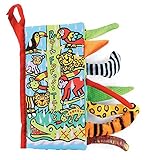 7 Patterns Animal Tails Soft Cloth Book infant toddlers toys early development Intelligence Educatio