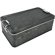 Amazon.co.jp: S.T.S.G ブリキ缶 ブリキ缶ケース 18*10.5*6.5cm 缶