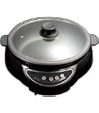 グリル鍋　(電気鍋) Amazon | [山善] 電気鍋 グリル鍋 2WAY 一人暮らし 二人暮らし