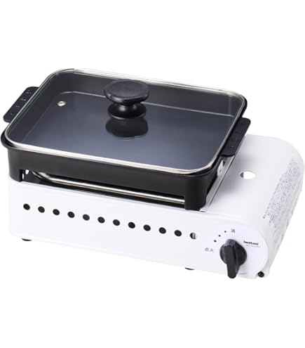 Amazon.co.jp: ヤマキン ジャンボたこ焼器 大玉 Y-20B 都市ガス Y-20B