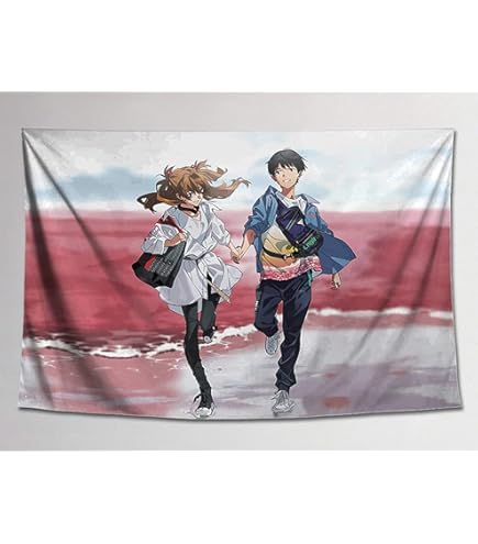 Amazon.co.jp: 新世紀エヴァンゲリオン タペストリー 掛け軸 壁飾り 初