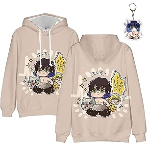 鬼滅の刃 パーカー 子供 キッズ 長袖 フード付き 男の子 女の子 プルオーバー 子供服 アニメ プリント 秋冬服 柔ら…