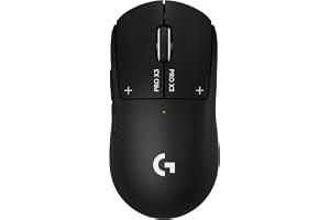 Logicool G PRO X3 SUPERSTRIKE LIGHTSPEED ワイヤレス ゲーミングマウス G-PPD-X3-STRK-MB | ラピッドトリガー 8000Hz ポーリングレート 軽量 59g HITS 135時間 USB Type-C 充電 POWERPLAY ワイヤレス ゲーミング マウス ブラック 黒 国内正規品