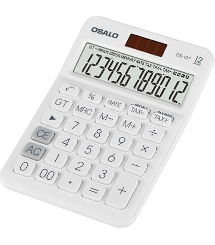 Amazon.co.jp: Canon 12桁 シンプルスマート 卓上電卓 SI-1200T