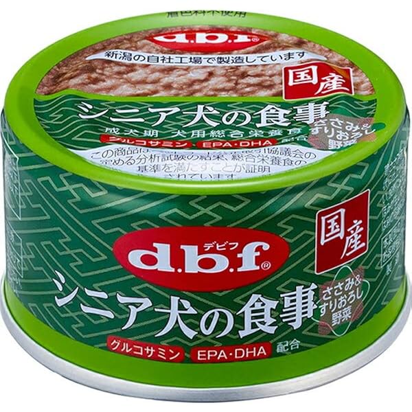 Amazon | デビフ缶 シニア犬の食事 ささみ＆すりおろし野菜 85g