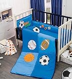 Baby Sport 6 Piece Crib Bedding Set by Kitty4u