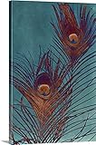 Jason Johnsonプレミアムシックラップキャンバス壁アート印刷題名Luxe Plumes II 32" x 48" 2376885_24_32x48_none