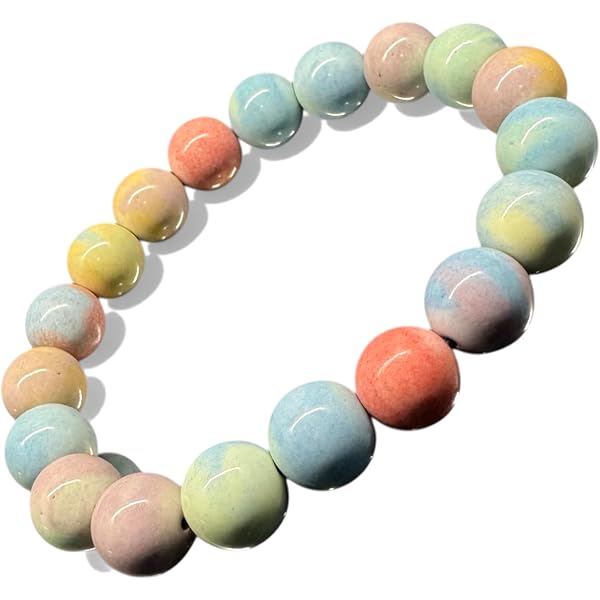 Amazon | [SUZAKU STONE] 厄除け ラピスラズリ ブレスレット 天然染め 