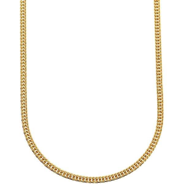 Amazon | [フェアリーカレット] 24金ネックレス K24 6面W喜平
