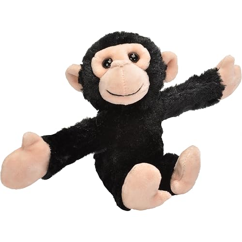Wild Republic 19562 Huggers Chimp Plush, 8"