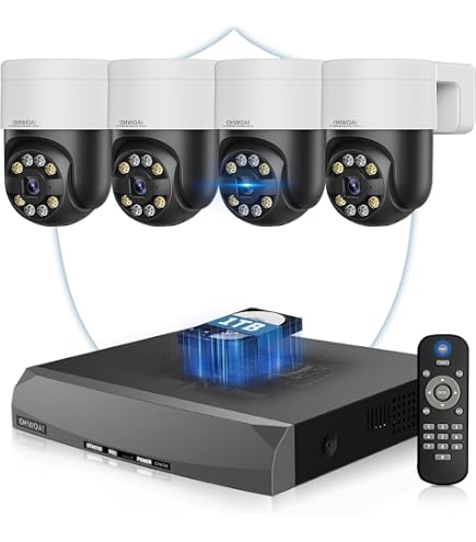 Amazon.co.jp: 【4K800万画素・双方向通話・自動追跡・PTZ制御