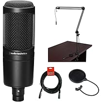 Audio-Technica AT2020 コンデンサーマイクセット 楽天市場】【新品】audio-technica オーディオテクニカ