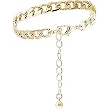 NTLX Link Chain Bracelet for Women – Cuban Curb Chain – Fashion Statement Bracelet – 14K Gold, Silver, Hematite, Rose Gold Pl