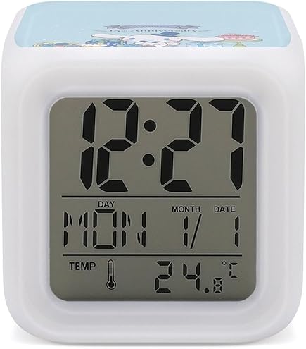 Amazon.co.jp: シナモロール シナモン 目覚まし時計 デジタル置き時計