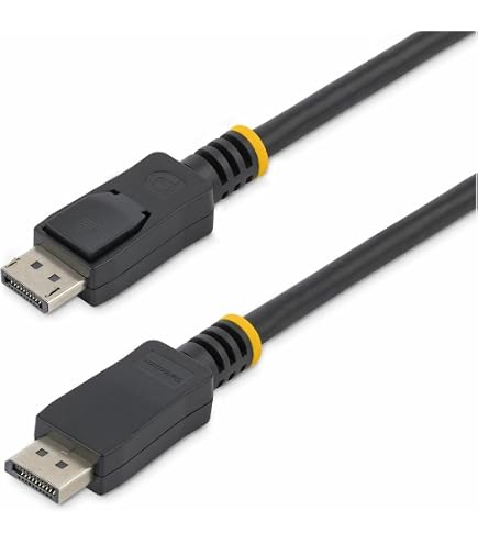 Amazon.co.jp: StarTech.com ラッチ付きDisplayPort 1.2 ケーブル 5m
