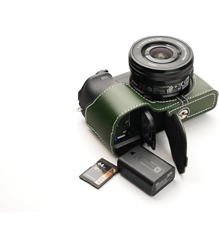 Amazon | TP Original Sony A6400 専用 本革 ボディケース＋カバー