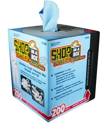 Amazon.co.jp: Scott (スコット) SHOP TOWELS / ショップタオル ブルー