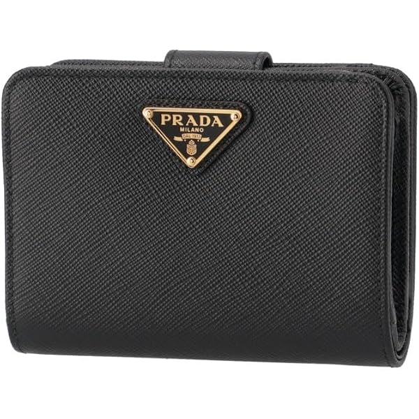 Amazon | [Prada] [プラダ] 二つ折り 財布 テスート サフィアーノ