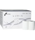Amazon.co.jp: EzySup 40個感熱ロール紙 57mm幅x38mm外径x14mm内径