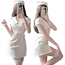 Amazon.co.jp: [Kanesuki] 【4点セット＆透けない】ナース