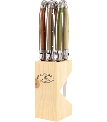 Amazon.co.jp: Laguiole Jean Dubost 97600 Set de 6 Couteaux Steak