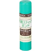 布用強力接着スティック 6ml 25本セット 布用接着剤裁ほう上手スティック｜強力布用接着剤・洗濯OKで簡単