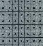Brewster 141-62155 Domino Wallpaper, Dark Black [並行輸入品]