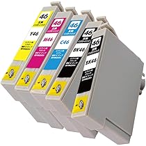 Amazon.co.jp: IC4CL46 (BK/C/M/Y)【4色セット】 最新 互換 インク