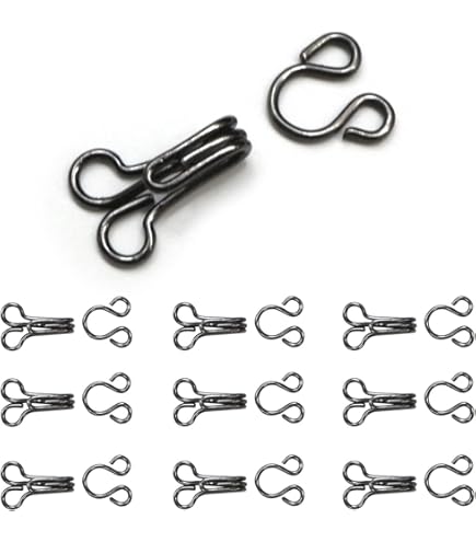 Amazon | スプリングホック 10組入り 【シルバー ツヤあり】 銀 ミニ