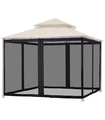【在庫処分】HJJ ジッパーガゼボテント蚊帳バーベキュー小屋庭中庭フェンス屋外防 Amazon｜HJJ ジッパーガゼボテント蚊帳バーベキュー小屋庭中庭フェンス