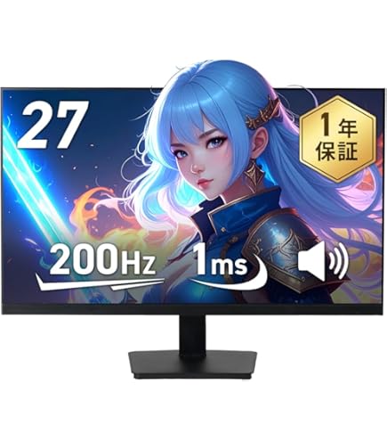 Amazon.co.jp: Acer ゲーミングモニター KG271bmiix 27インチ 応答速度