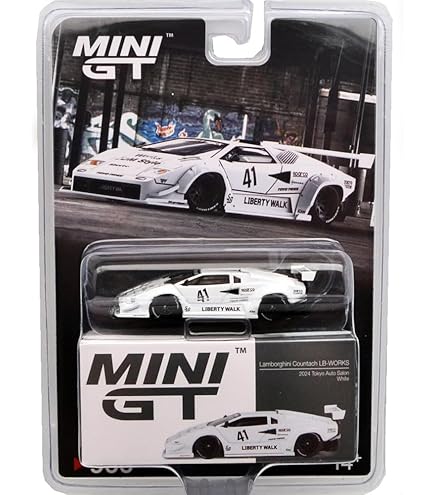 Amazon | MINI GT 1/64 ランボルギーニ カウンタック LB-WORKS 東京