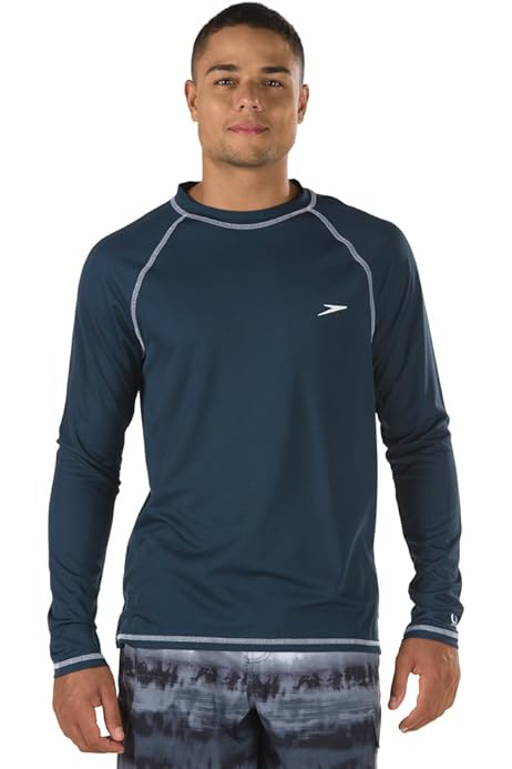 mens swim long sleeve shirt
