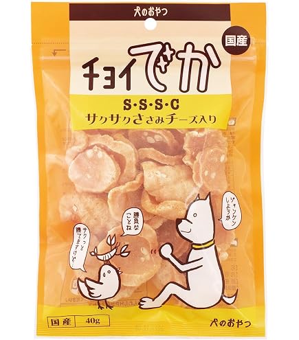 Amazon | チョイでか サクサクささみチーズ入り 40g | 株式会社