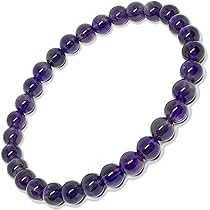 Amazon | 【hibikurasu】アメジスト パワーストーン ブレスレット 数珠