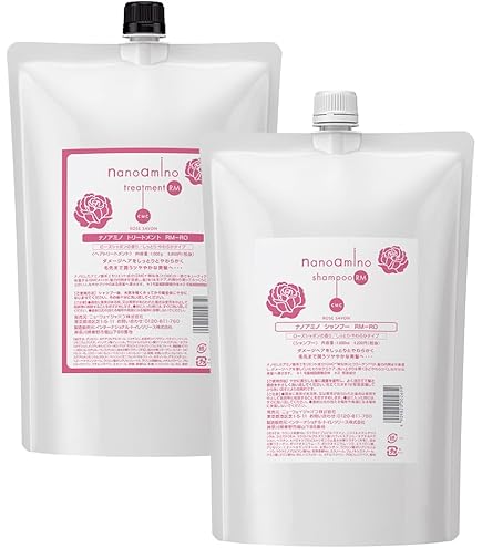Amazon.co.jp: NANOAMINO サロンシャンプー サロントリートメント 美容