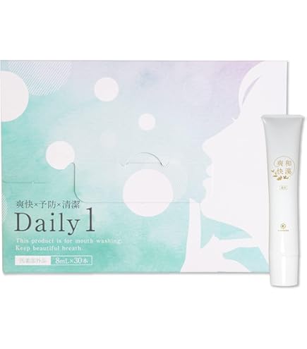 Amazon.co.jp: Daily1（デイリーワン）1箱 (30包) + 和漢爽快 1本