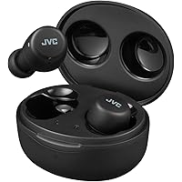 JVCケンウッド JVC HA-A5T-B ワイヤレスイヤホン Bluetooth ブラック カナル型 最大15h再生 生活防水 小型 軽量 音量調節