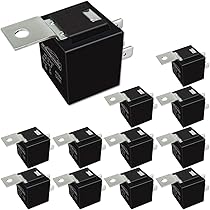 thumbnail image 2 of 5 Pack 5-PIN 40/30 AMP 12V DC Automotive Relay Kit Harness Socket - Heavy Duty 12 AWG SPDT Bosch Style Waterproof Relay Kit Tinned Copper Wires, Automotive Relays For Boats Auto Fan Cars Bosch Style 2 of 13