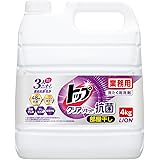 【業務用 大容量】トップ クリアリキッド抗菌 部屋干し 洗剤 蛍光剤無配合 洗濯洗剤 液体 4㎏