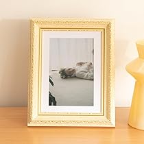 木製 額縁　フォトフレーム　茶色 額 Amazon.co.jp: [XYJP] 複数の写真を飾れるシンプルなデザインの