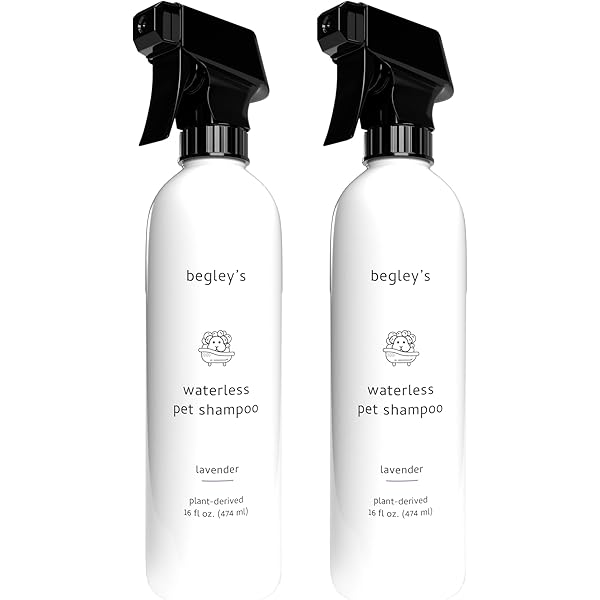 lavender waterless dog shampoo